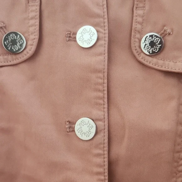 White House Black Market Pret Safari Cafe Creme Jacket Size 10 - Picture 6 of 10